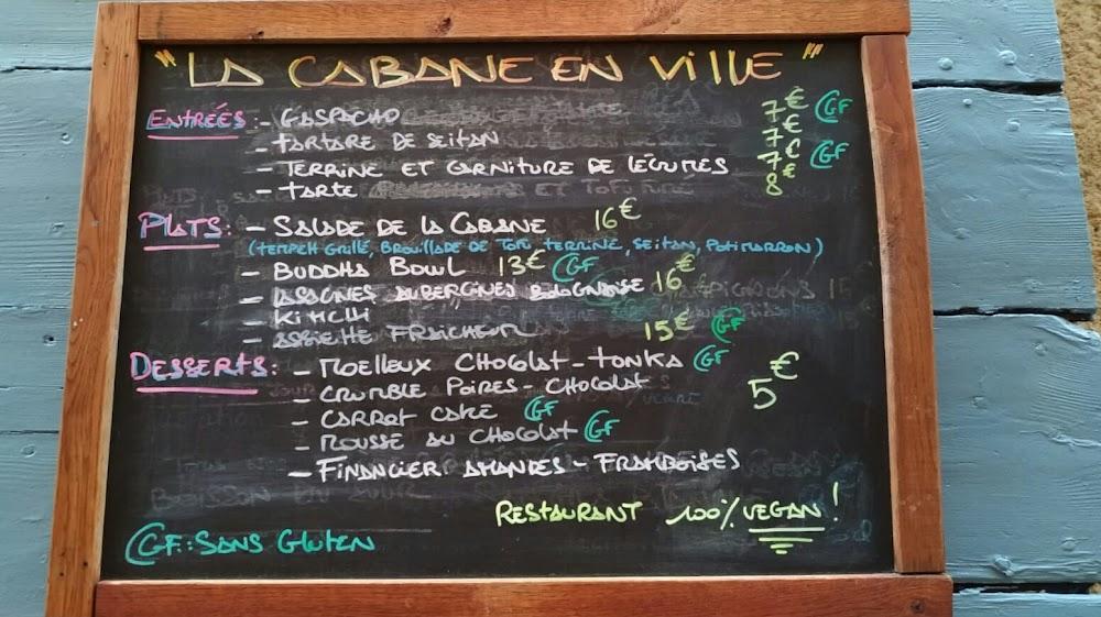 La Cabane en Ville - Menu Image 4